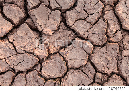 dry soil and gravel. dry soil and gravel. 18766221