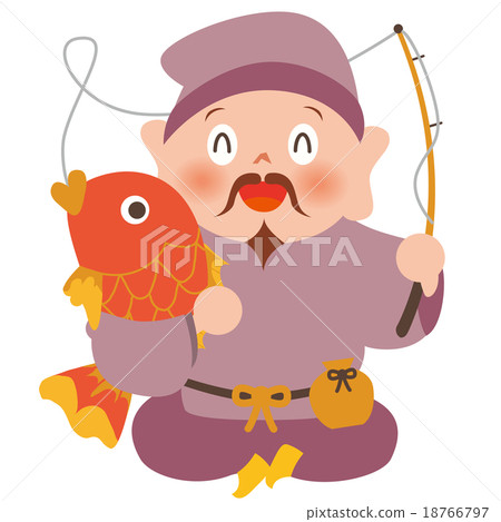 Seven Luck Gods - Ebisu Seven Luck Gods - Ebisu 18766797