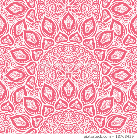 Vector abstract seamless geometric background 18768439