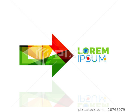 Vector arrow logo Vector arrow logo 18768979