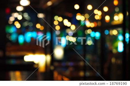 blur blue light in pub at night blur blue light in pub at night 18769190