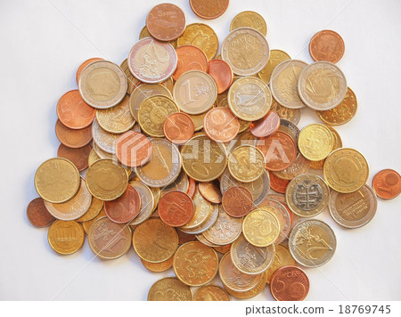 Euro coin 18769745