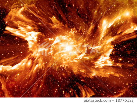 galaxy in a free space 18770152