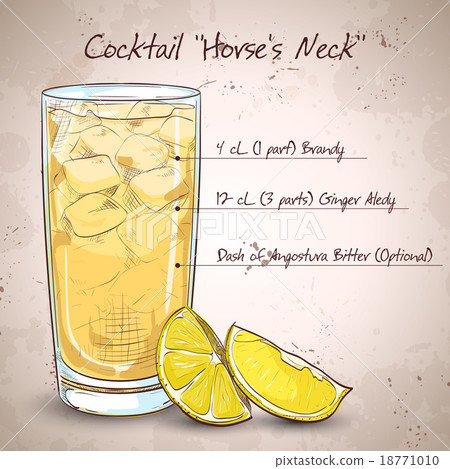 Cocktail Horse Neck 18771010