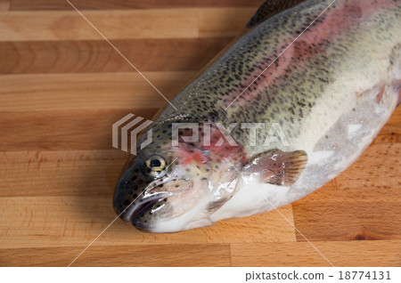 Fresh salmon of Mediterranean cooking Fresh salmon of Mediterranean cooking 18774131