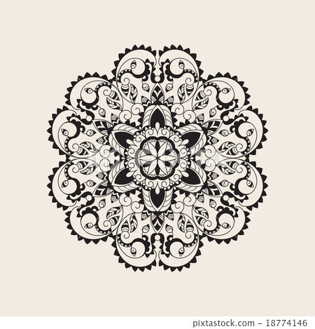 Vector Circle Pattern 18774146