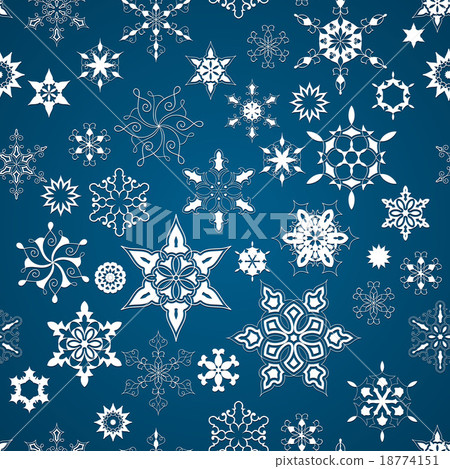 Vector Seamless Christmas Pattern Vector Seamless Christmas Pattern 18774151