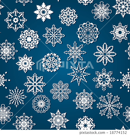 Seamless Winter Pattern Seamless Winter Pattern 18774152