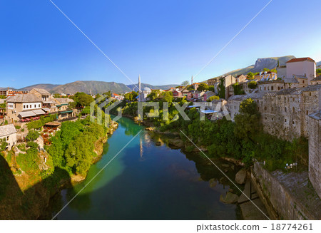 Cityscape of Mostar - Bosnia and Herzegovina 18774261