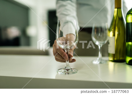 wine glass. wine glass. 18777063