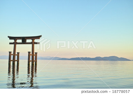 Shiga Prefecture Shirahige Shrine, Torii Torii Shiga Prefecture Shirahige Shrine, Torii Torii 18778057