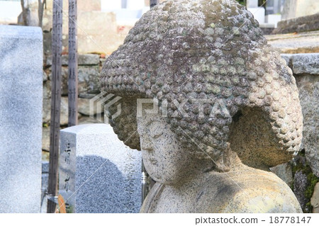 Goddess thinking Amida Buddha 18778147
