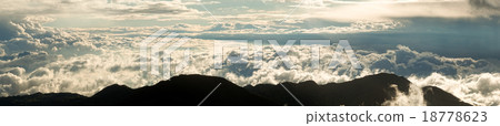 High Altitude Panorama Over Ecuadorian Andes 18778623