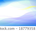 Abstract background design which imaged waves and wind 18779358