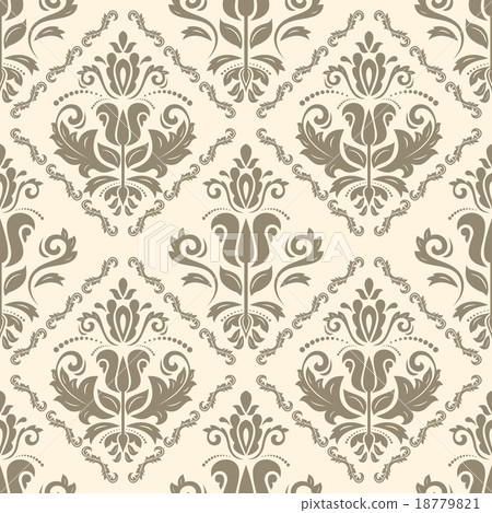 Damask Seamless Vector Pattern Damask Seamless Vector Pattern 18779821