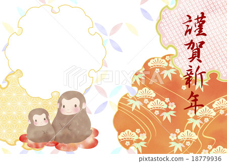 年卡新年卡相框尊敬的新年 年卡新年卡相框尊敬的新年 18779936