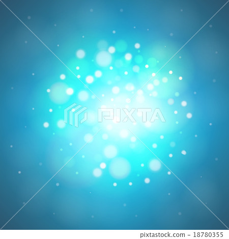 blue bokeh abstract light background 18780355
