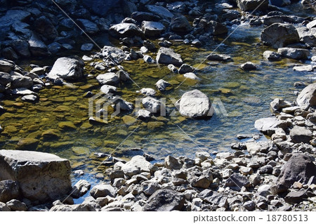 Autumnal leaves of the Keiko River and Mt. Okurayama 18780513
