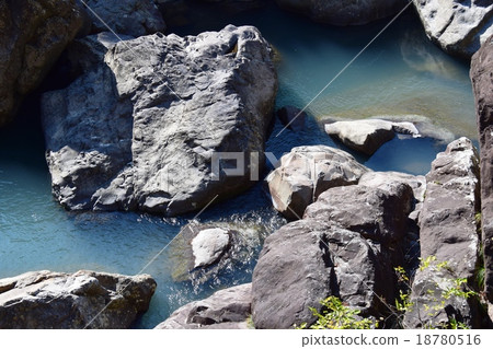 Autumnal leaves of the Keiko River and Mt. Okurayama 18780516