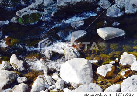 Autumnal leaves of the Keiko River and Mt. Okurayama 18780520