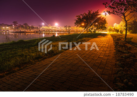 Garden workout. 18783490