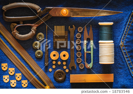 Equipment seamstress. 18783546