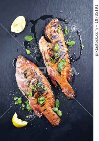 Barbecue Rosefish Barbecue Rosefish 18785191