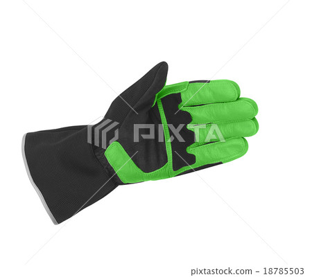 Single winter glove isolated 18785503