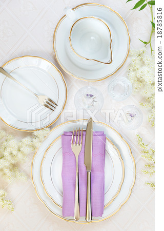 Beautiful table setting 18785816