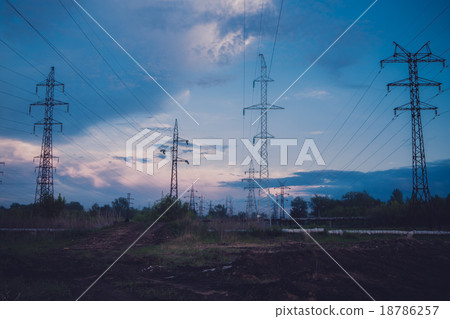 transmission tower 18786257
