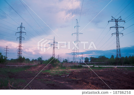 transmission tower 18786258