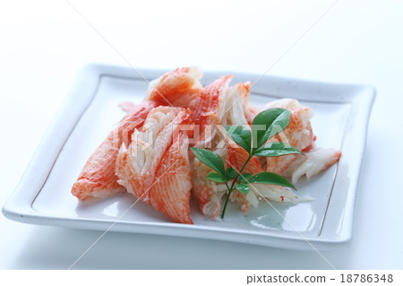 Crab flavor Kamaboko Crab flavor Kamaboko 18786348