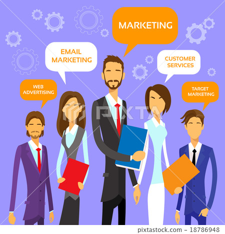 Marketing Team Concept Business People Group 18786948
