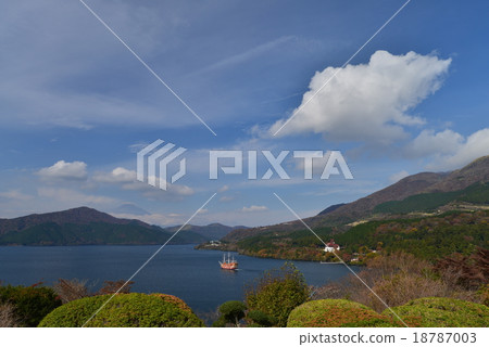 從箱根皇家公園的視圖 18787003