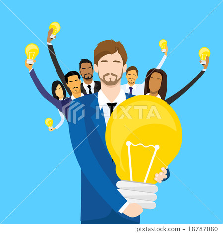 Business Man Get Prize Winner Cup, People Business Man Get Prize Winner Cup, People 18787080