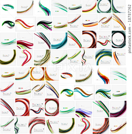 Mega collection of wave abstract backgrounds with Mega collection of wave abstract backgrounds with 18787262