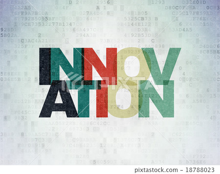 Business concept: Innovation on Digital Paper Business concept: Innovation on Digital Paper 18788023