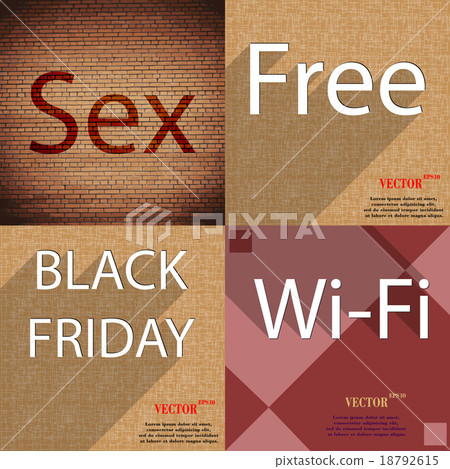 Set of the most popular web design icons on abstra Set of the most popular web design icons on abstra 18792615