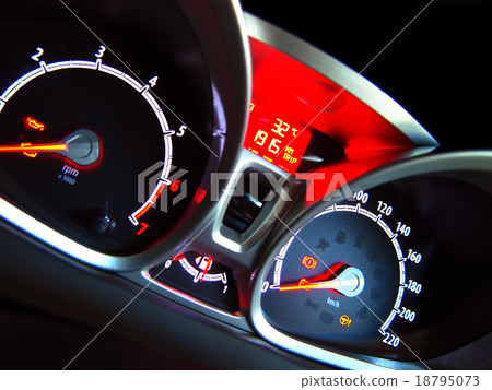 car dashboard 18795073