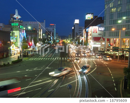 Night view of Aichi Toyohashi Station Night view of Aichi Toyohashi Station 18795609