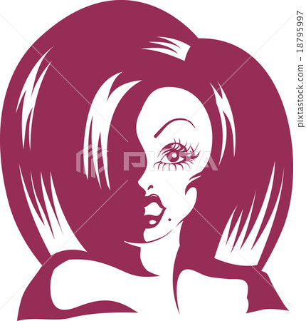 Drag Queen Stencil Wig Drag Queen Stencil Wig 18795997