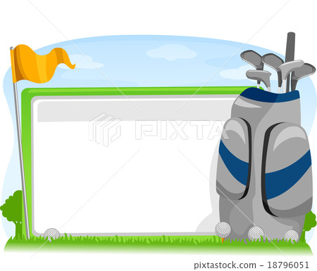 Golf Caddy Board Blank 18796051