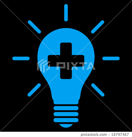 Medical Electric Lamp Icon Medical Electric Lamp Icon 18797367