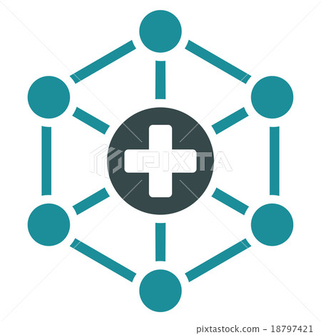 Medical Network Icon 18797421