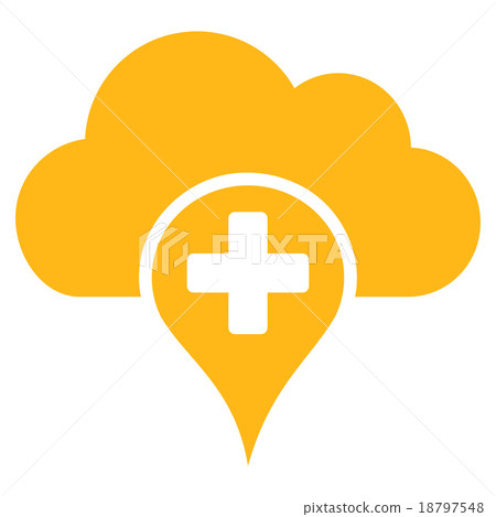 Medical Cloud Icon Medical Cloud Icon 18797548