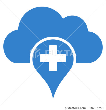 Medical Cloud Icon 18797759