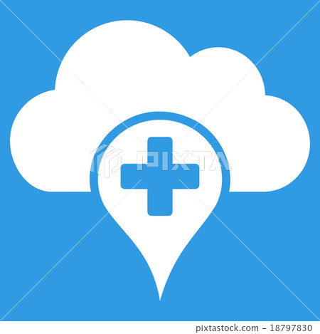 Medical Cloud Icon Medical Cloud Icon 18797830