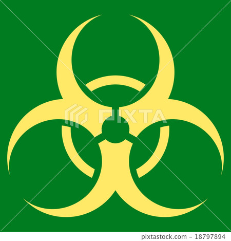 Biohazard Symbol Icon 18797894