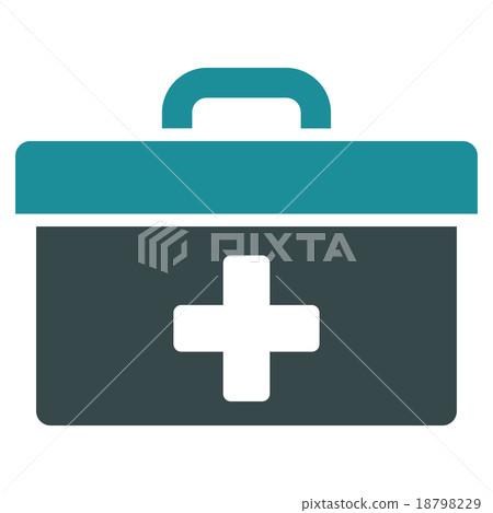 First Aid Toolbox Icon 18798229