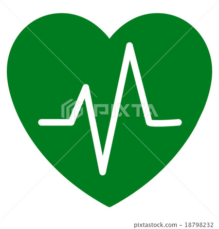 Heart Ekg Icon Heart Ekg Icon 18798232